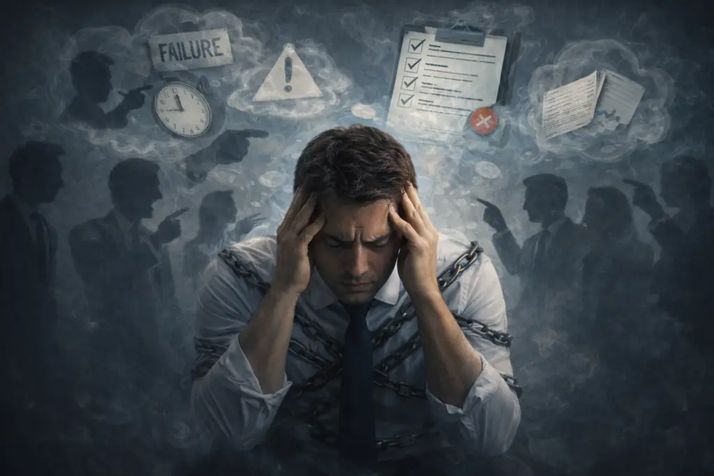 Culpas e autocobrança profissional. Psicólogo e Psicanalista Alexandre Jeremias