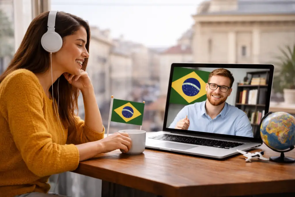 Psicólogo brasileiro online atendendo brasileira no exterior terapia em português