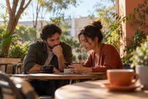 O que é inveja: pessoa observando discretamente a conquista de outra