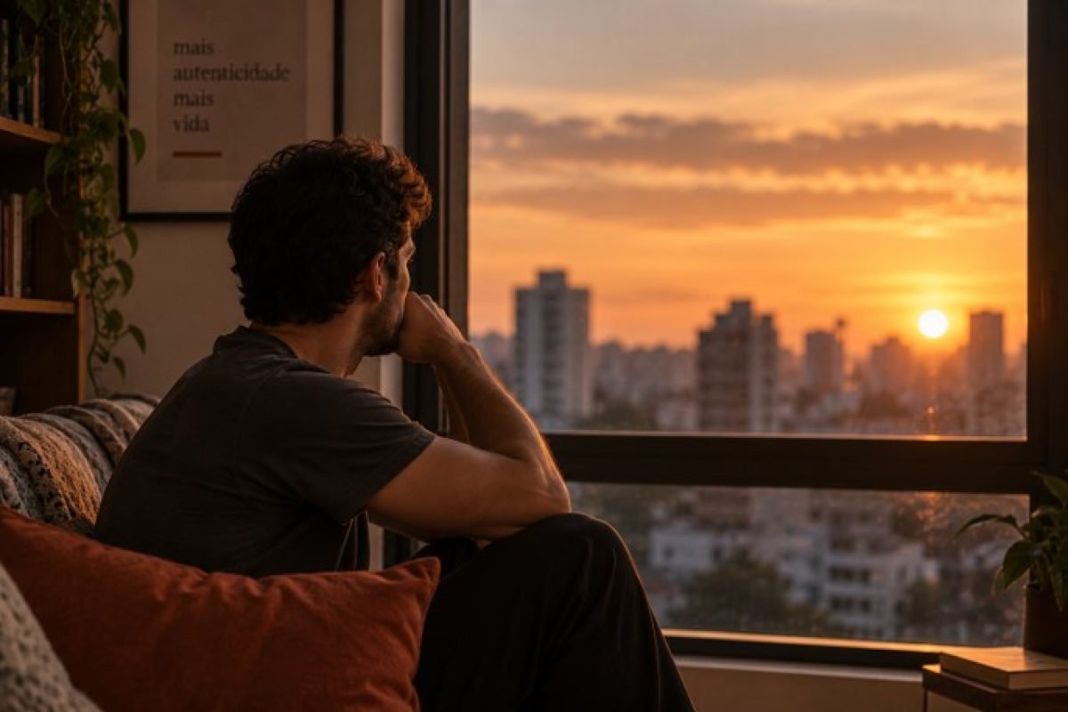 sexualidade e identidade, pessoa refletindo sobre quem é perto da janela